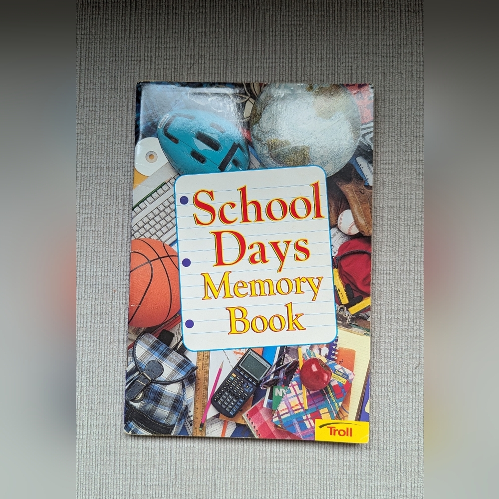 School Days Memory Book by Troll